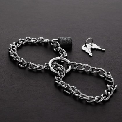 Triune Chain Cuffs: Edelstahl-Handfesseln Triune Chain Cuffs: Edelstahl-Handfesseln