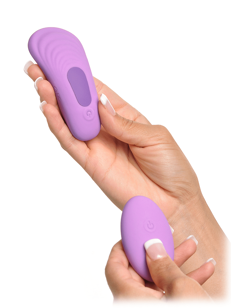 Remote Silicone Please-Her: Aufliegevibrator, lila