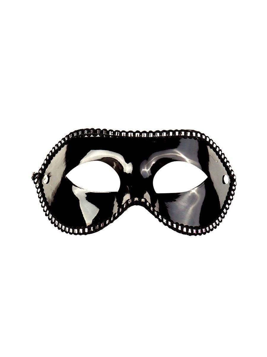 Ouch! Partymaske, schwarz