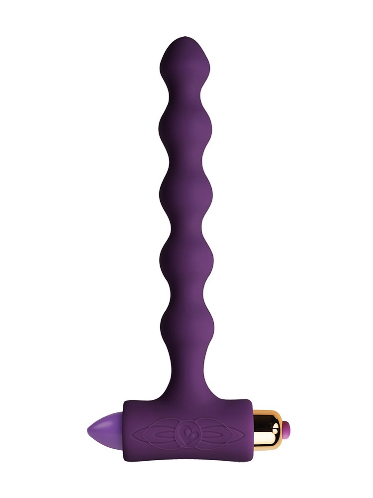 Rocks-Off Petite Sensations Pearls: Analvibrator, lila
