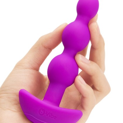 B-Vibe Triplet: Vibro-Analplug, fuchsia B-Vibe Triplet: Vibro-Analplug, fuchsia
