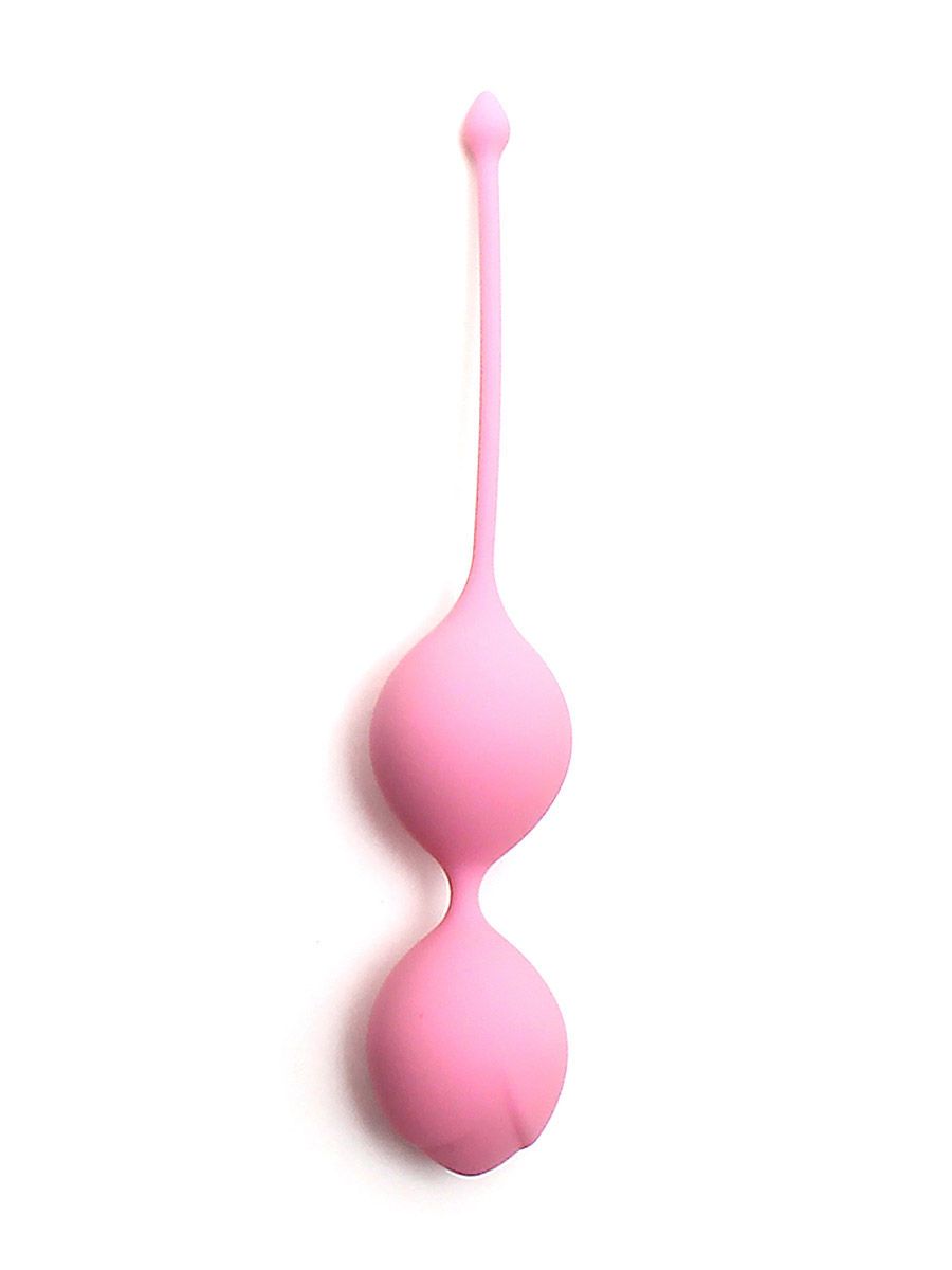 Brussels Kegel Ball Duo: Doppel-Liebeskugel (55 g), rosa