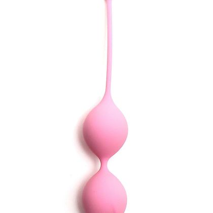 Brussels Kegel Ball Duo: Doppel-Liebeskugel (55 g), rosa Brussels Kegel Ball Duo: Doppel-Liebeskugel (55 g), rosa