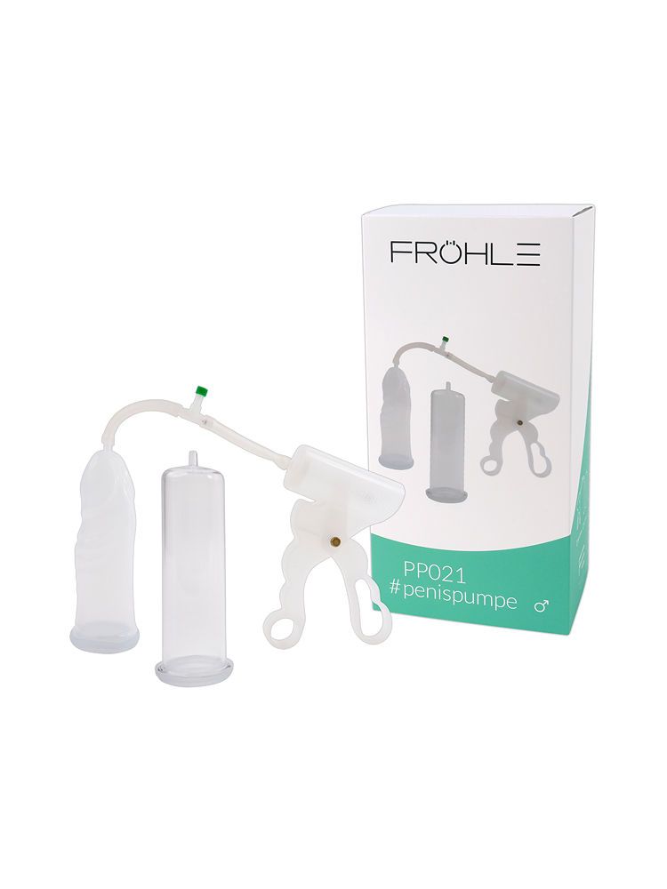 Fröhle: PP021 Penispumpen-Set Duo Extreme, transparent