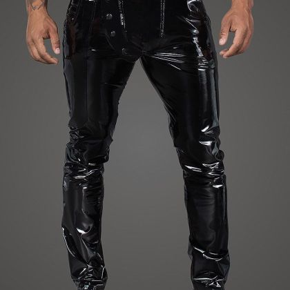 Noir Handmade: Lack-Hose H060, schwarz (XL) Noir Handmade: Lack-Hose H060, schwarz (XL)