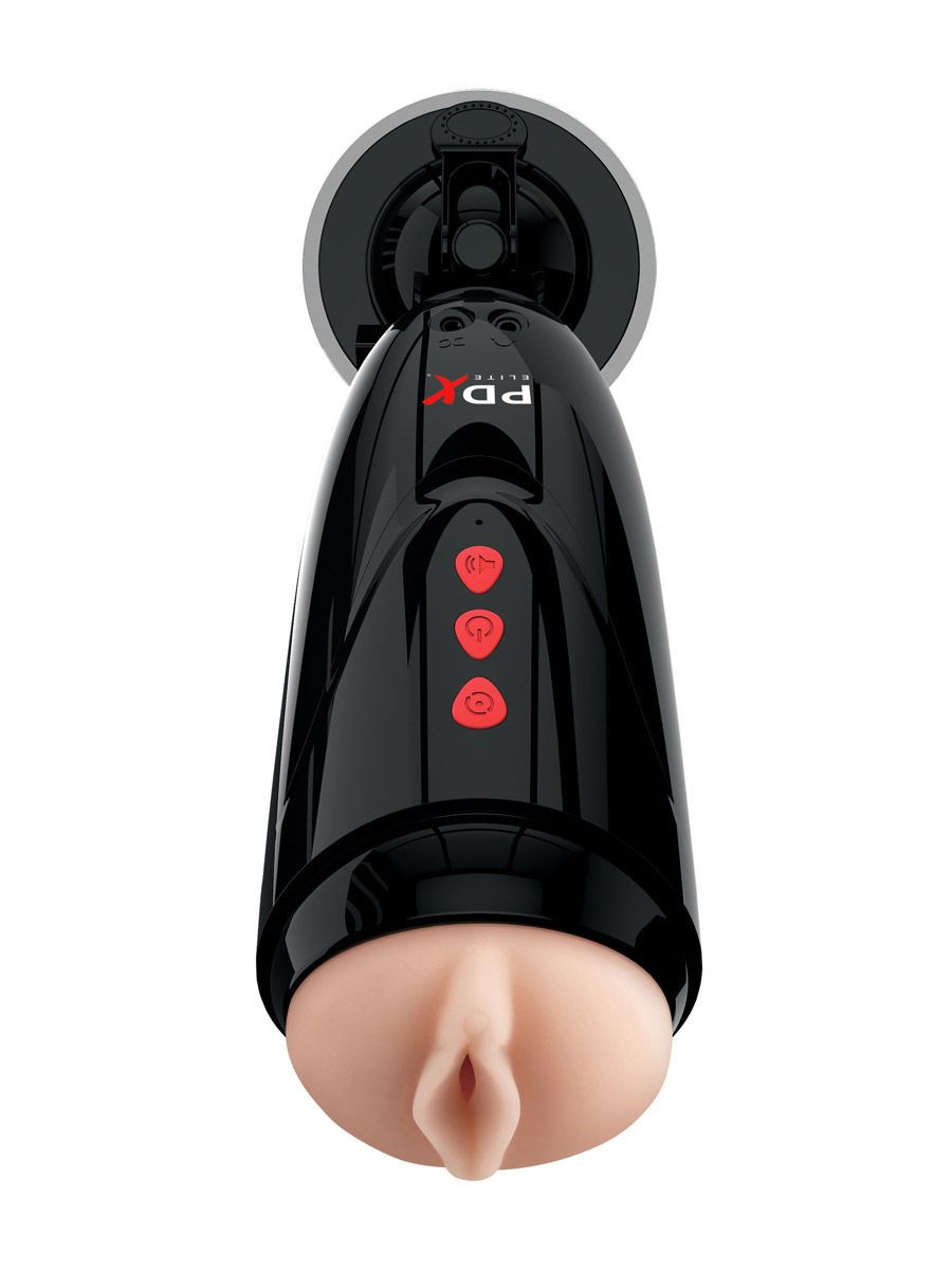 PDX Elite Dirty Talk Starter Stroker: Masturbator, haut