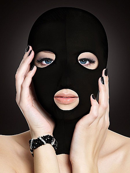 Ouch! Kopfmaske, schwarz