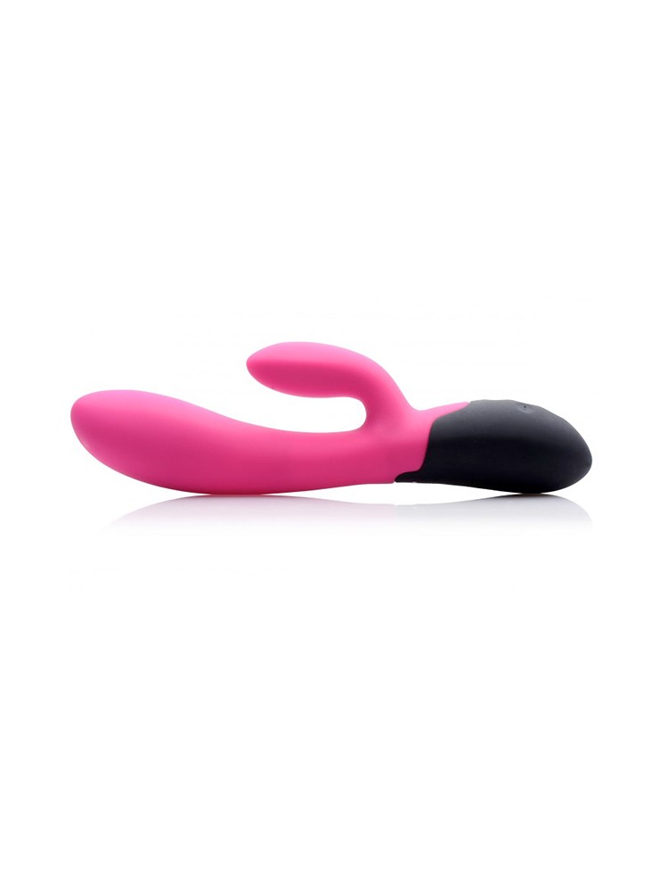 Frisky Spark: Bunnyvibrator mit Wärmefunktion, pink