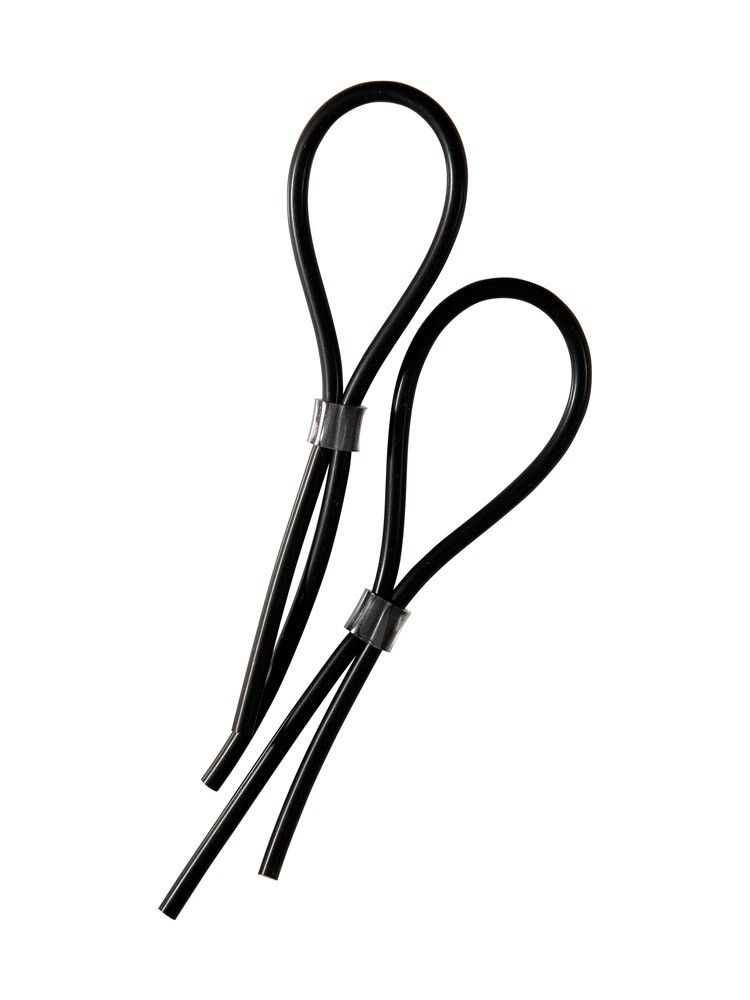 ElectraStim ElectraLoops Rubber: Elektro-Penisschlaufen, schwarz