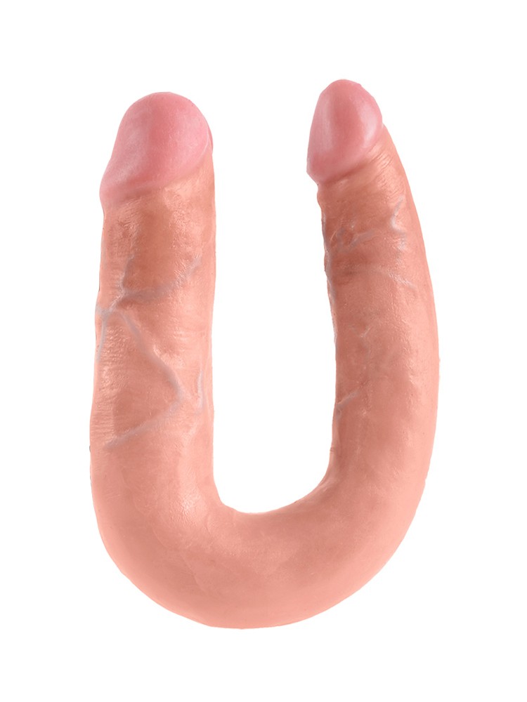King Cock Medium Double Trouble: Doppel-Dildo, haut