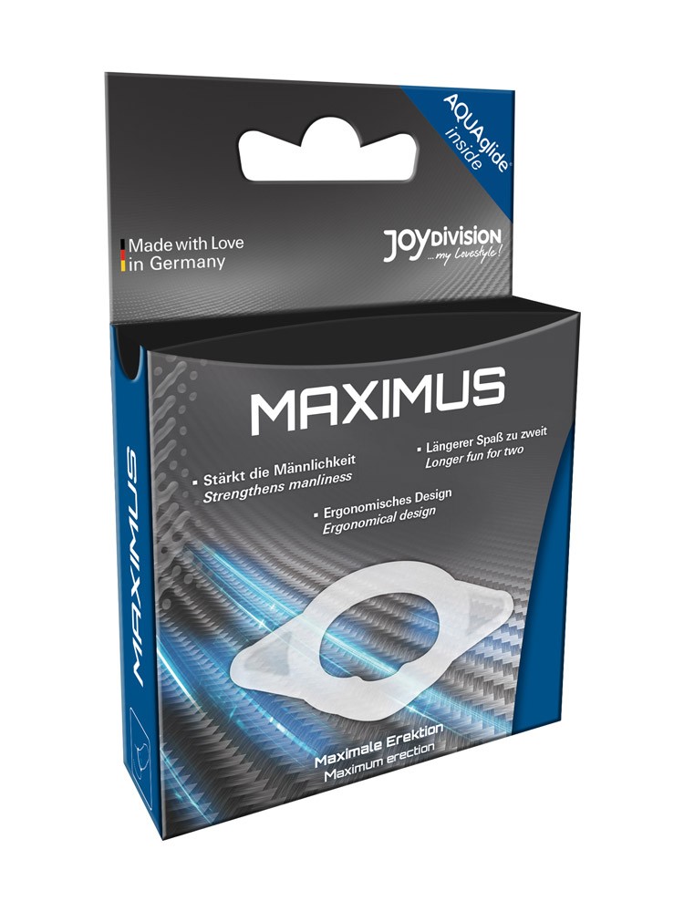 MAXIMUS Potenzring: Penisring, weiß (17mm)