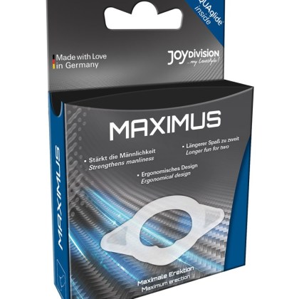 MAXIMUS Potenzring: Penisring, weiß (17mm) MAXIMUS Potenzring: Penisring, weiß (17mm)