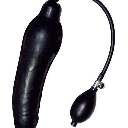 Black Latex Balloon: Pumpdildo, schwarz Black Latex Balloon: Pumpdildo, schwarz