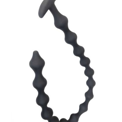 BRUTUS Beaded Chain: Analkette, schwarz BRUTUS Beaded Chain: Analkette, schwarz