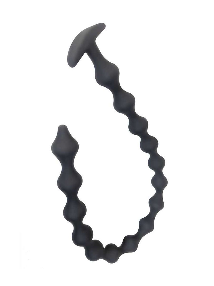 BRUTUS Beaded Chain: Analkette, schwarz