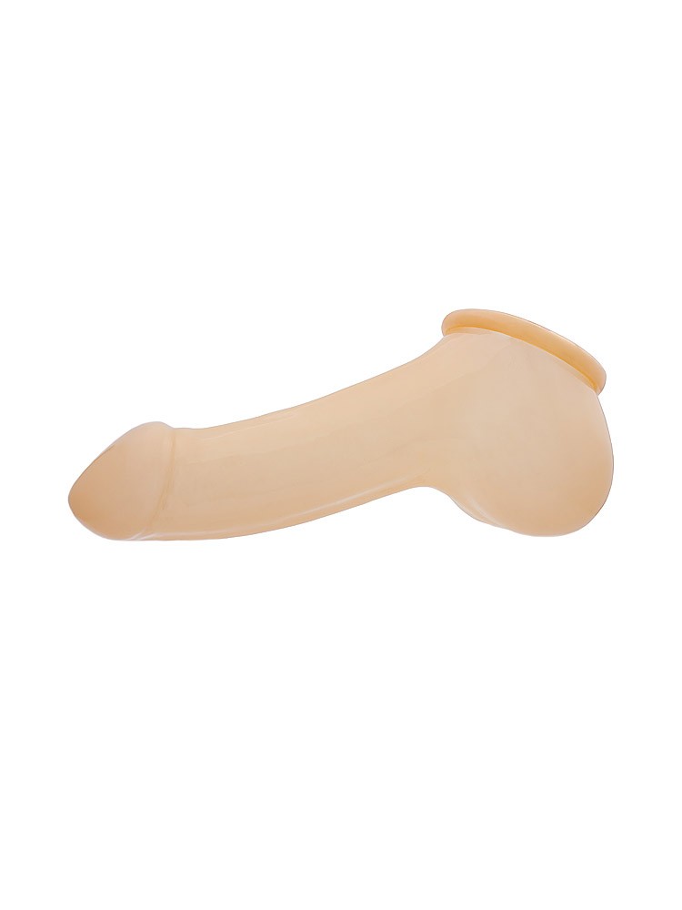 Toylie Adam: Latex-Penis-Hodenhülle (4,5cm), transparent