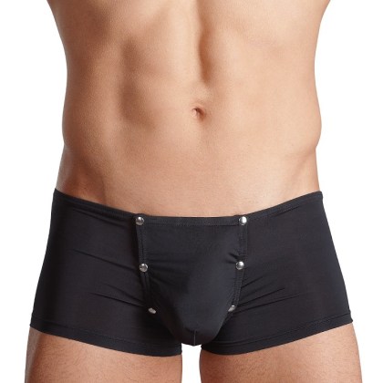 Pant mit Druckknöpfen, schwarz (M) Pant mit Druckknöpfen, schwarz (M)