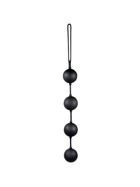 Velvet Black: Liebeskugeln, schwarz