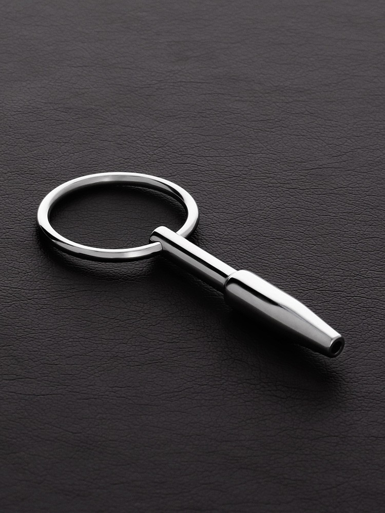 Triune The Mini Fucker Penis Plug Hollow: Edelstahl-Penisplug (8mm)