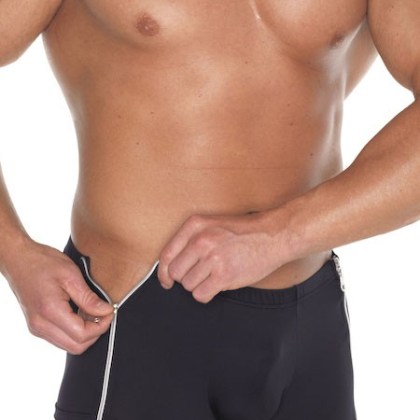 Zip Zap: Zip-Short, schwarz (One Size) Zip Zap: Zip-Short, schwarz (One Size)