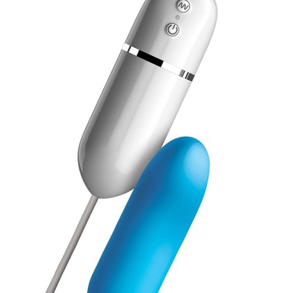 Crush Gum Drop: G-Punkt Vibrator mit Fernbedienung, blau Crush Gum Drop: G-Punkt Vibrator mit Fernbedienung, blau
