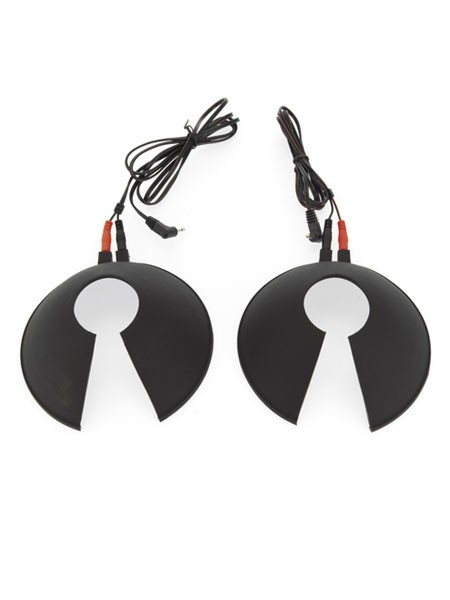 Elektro-Sex: Nippel-Cups, bipolar