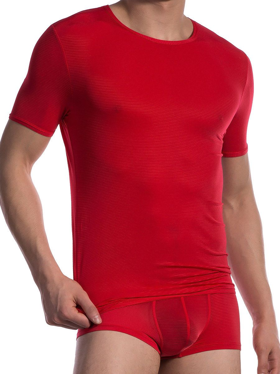 Olaf Benz RED1201: T-Shirt, rot (XL)