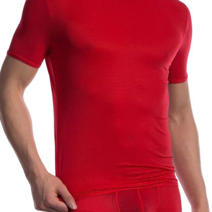 Olaf Benz RED1201: T-Shirt, rot (M) Olaf Benz RED1201: T-Shirt, rot (M)