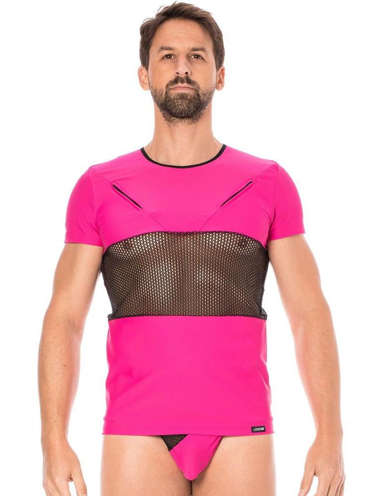 Look Me Urban: T-Shirt, magenta (M)