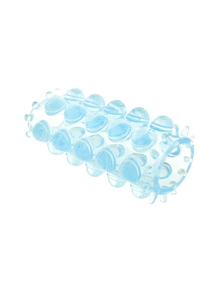 Power Stretchy Sleeve: Penismanschette, blau