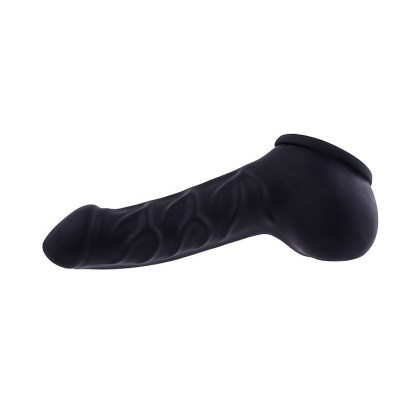 Toylie Franz: Latex-Penis-Hodenhülle, schwarz Toylie Franz: Latex-Penis-Hodenhülle, schwarz