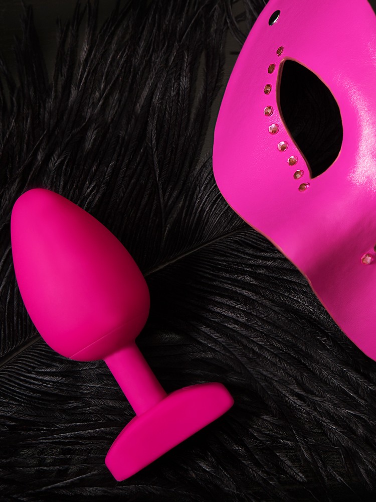 G-Plug Bioskin: Vibro-Analplug, pink