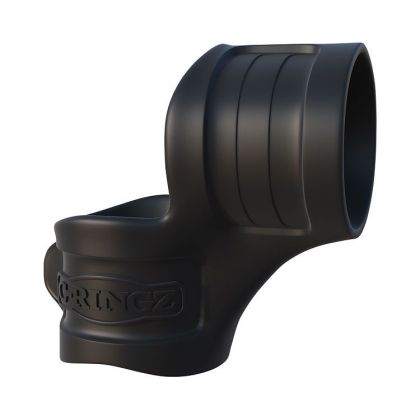 C-Ringz Mr. Big Cock Ring & Ball Stretcher: Penis- und Hodenring, schwarz C-Ringz Mr. Big Cock Ring & Ball Stretcher: Penis- und Hodenring, schwarz