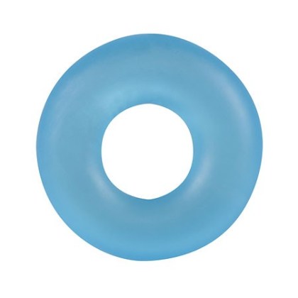 Stretchy Cockring Frosted: Penisring, blau Stretchy Cockring Frosted: Penisring, blau