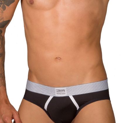 Eros Veneziani Cool Boy: Brief, schwarz (S/M) Eros Veneziani Cool Boy: Brief, schwarz (S/M)