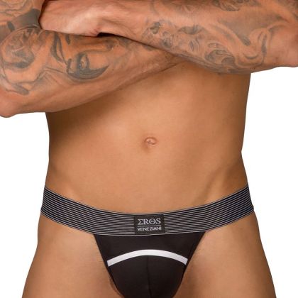 Eros Veneziani Cool Boy: String, schwarz (S/M) Eros Veneziani Cool Boy: String, schwarz (S/M)