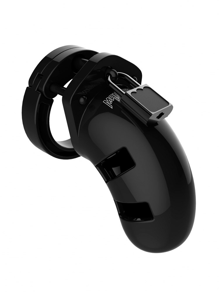 ManCage 01: Keuschheitskäfig 3,5", schwarz