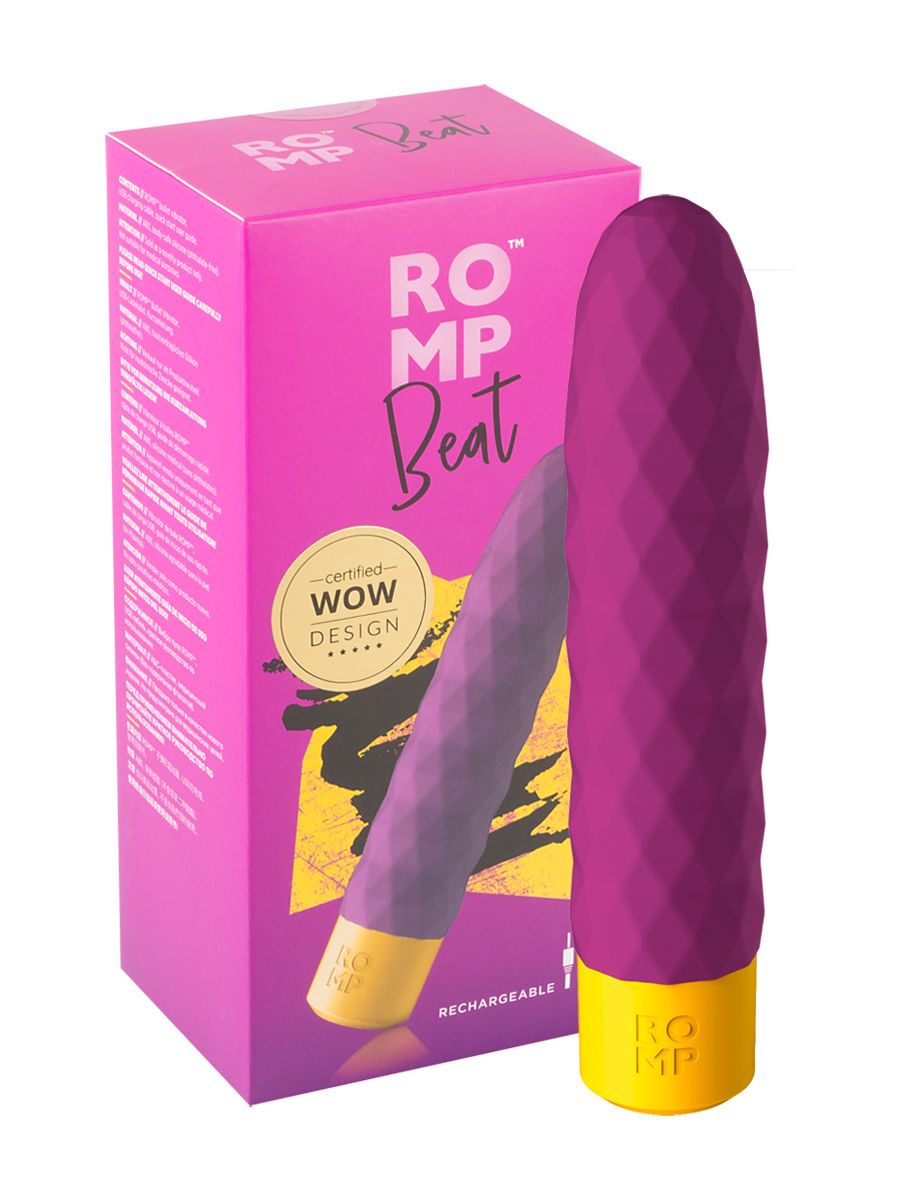 ROMP Beat: Vibrator, lila/gelb