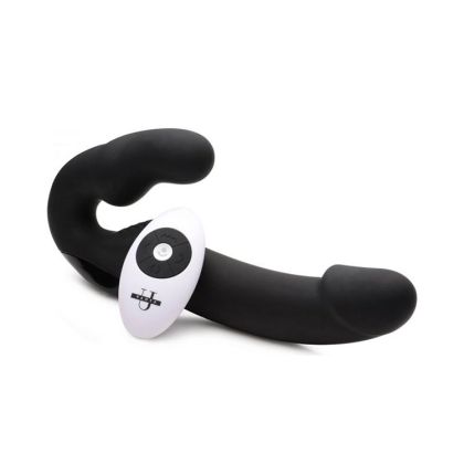 Strap U Urge: Strapless Vibro-Strap-On mit Fernbedienung, schwarz Strap U Urge: Strapless Vibro-Strap-On mit Fernbedienung, schwarz