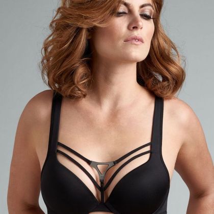 Marlies Dekkers Triangle: Padded Push-Up BH, schwarz (70 B) Marlies Dekkers Triangle: Padded Push-Up BH, schwarz (70 B)