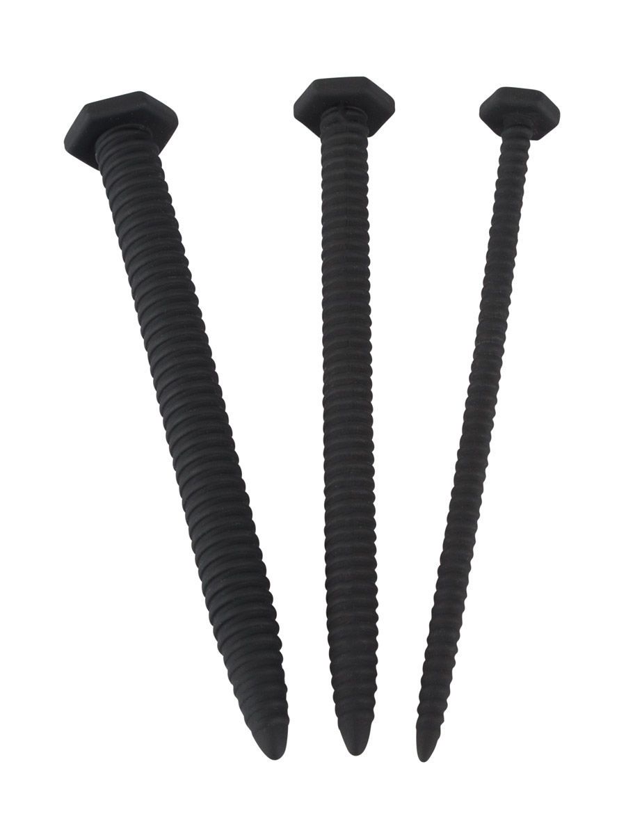 Screw Dilator-Set 3-teilig, schwarz