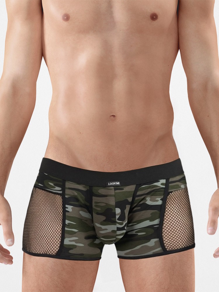 Look Me Military: Boxer, camouflage (XL)