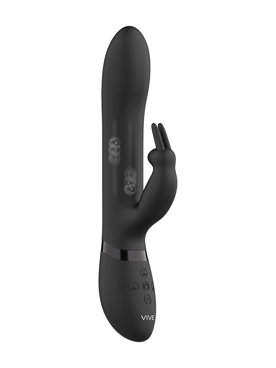 Vive Amoris: Bunnyvibrator, schwarz