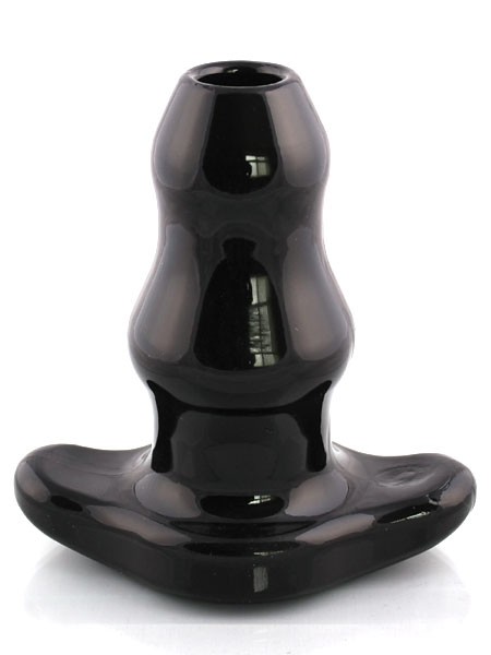 Perfect Fit Double Tunnel Large: Analtunnel, schwarz