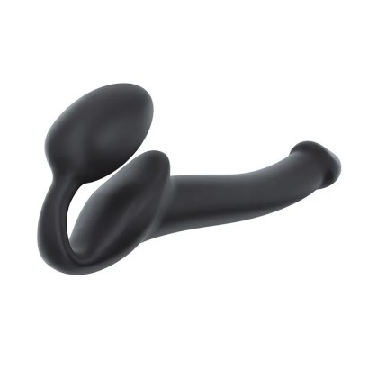 Strap-On-Me Bendable: Strap-On-Dildo, schwarz (XL) Strap-On-Me Bendable: Strap-On-Dildo, schwarz (XL)
