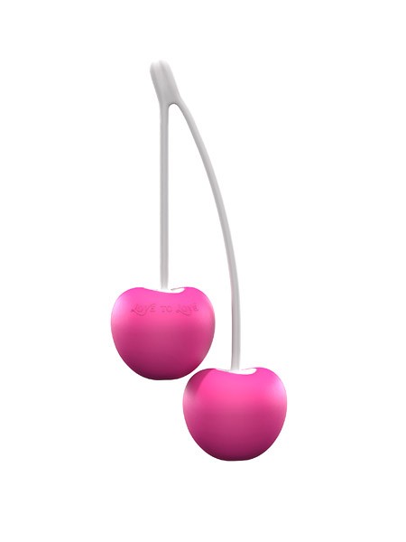 Love To Love Cherry Love: Liebeskugeln, pink