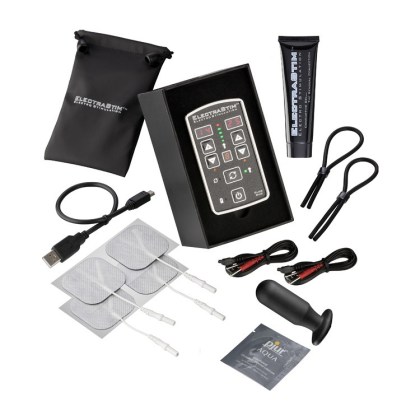 ElectraStim Flick Duo Multi-Pack: Elektro-Set, schwarz/silber ElectraStim Flick Duo Multi-Pack: Elektro-Set, schwarz/silber