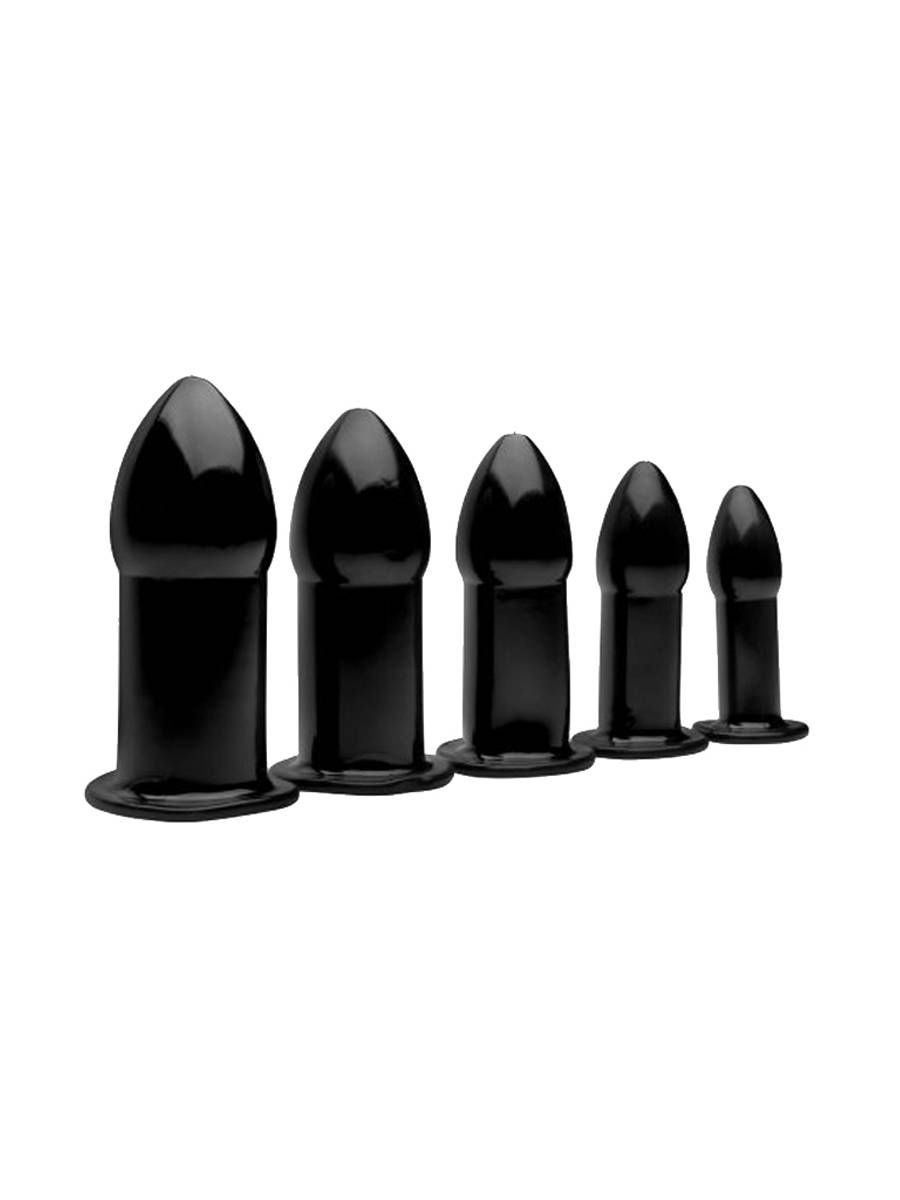 Master Series Expansion Anal Dilator Set 5-teilig, schwarz