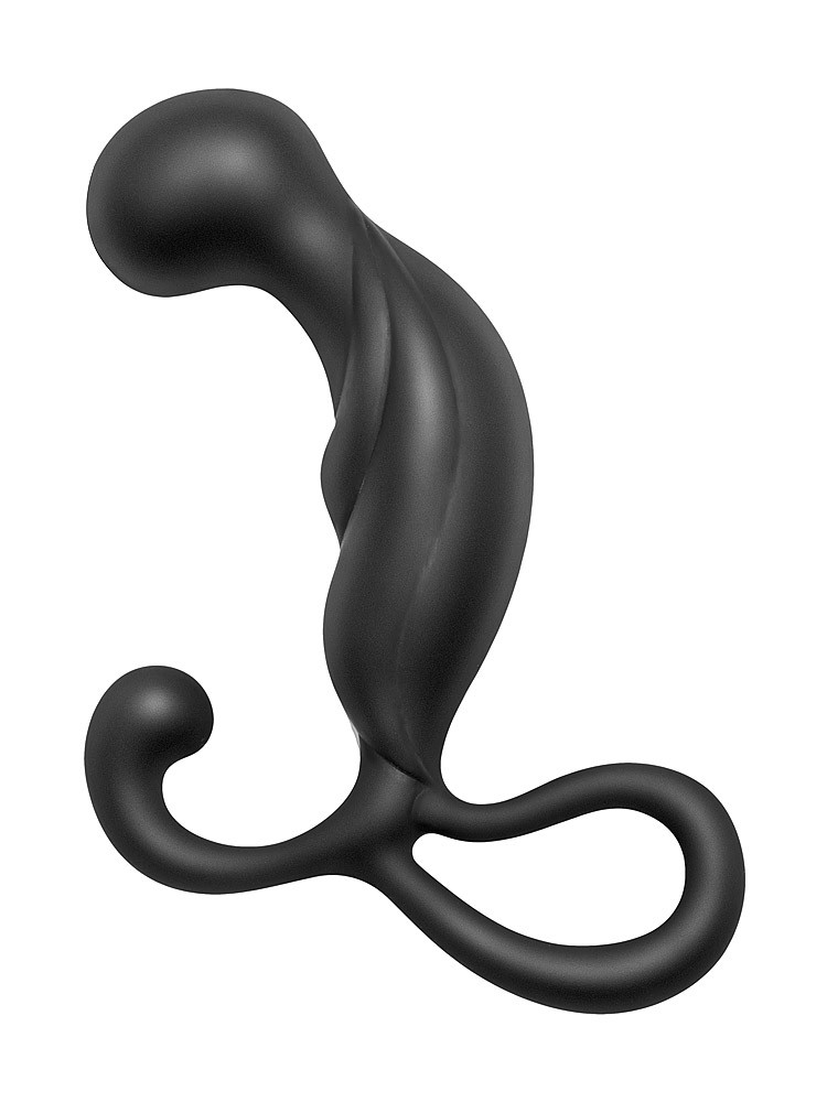 Master Series PathFinder Silicone Prostate Plug: Analplug, schwarz