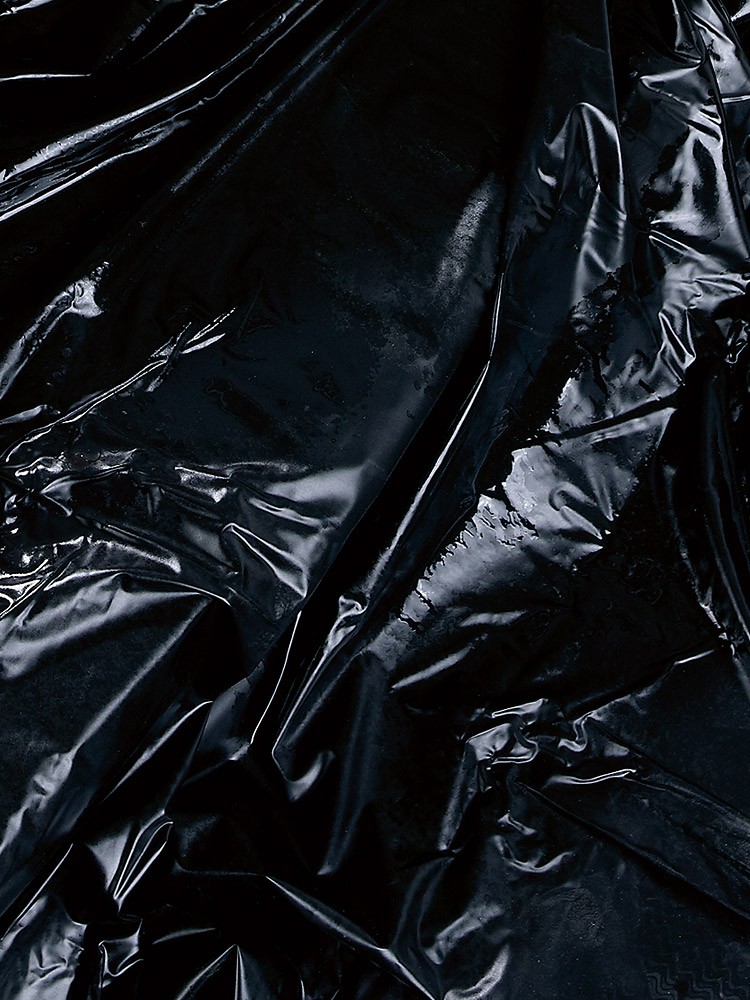 Lack-Laken schwarz, 200x230cm